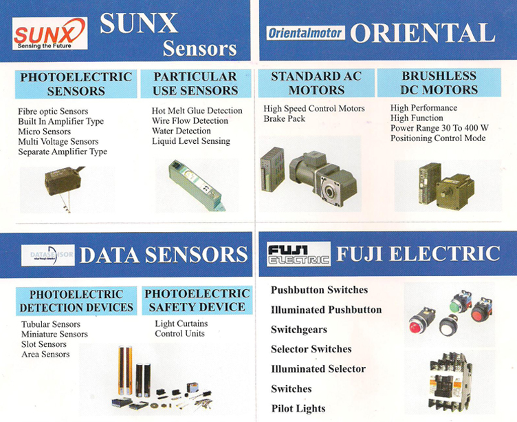 sunx sensor,orientalmotor